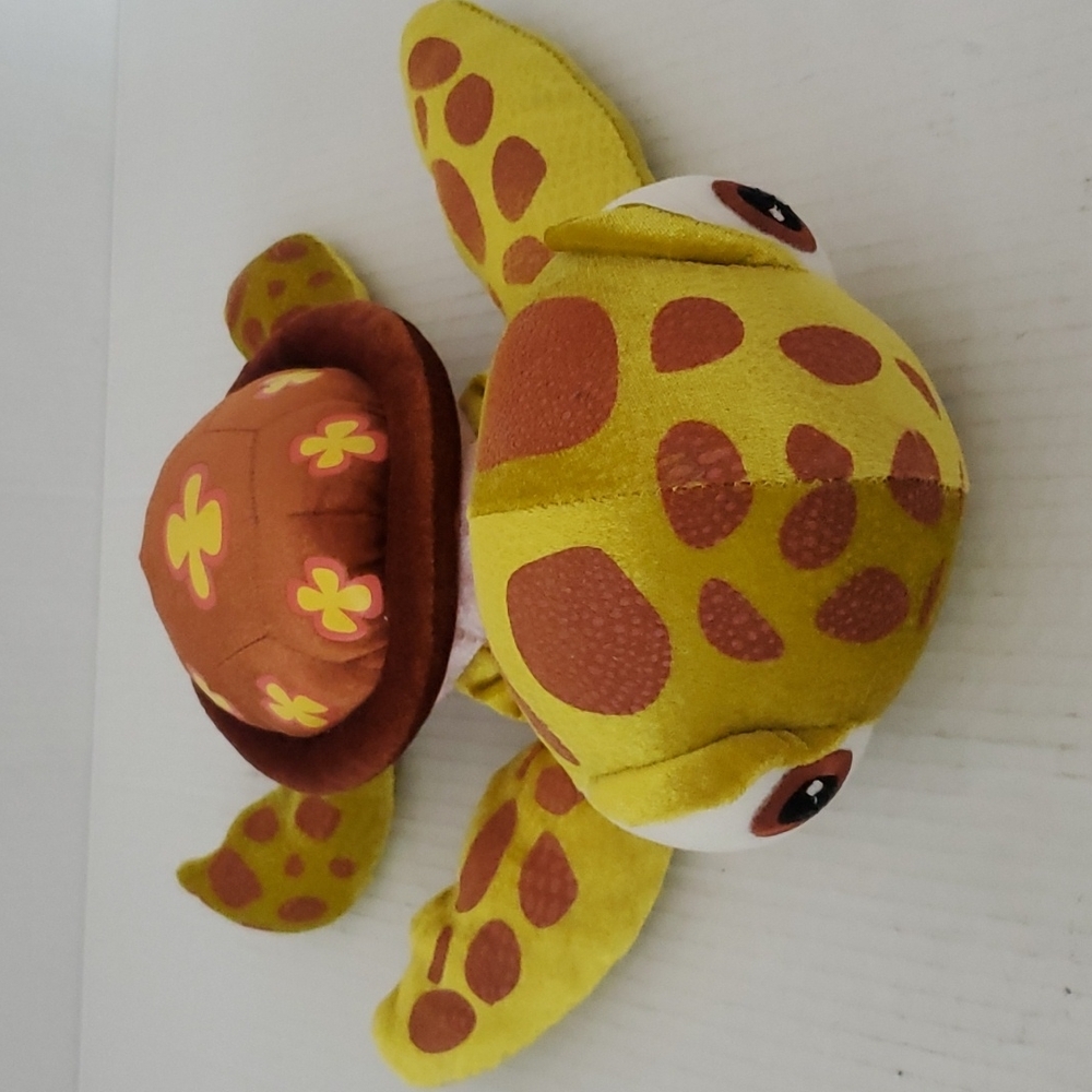 Disney Store Finding Nemo Squirt Kid Turtle 14” Plush Stuffed Animal Toy